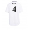 Damen Fußballbekleidung Real Madrid David Alaba #4 Heimtrikot 2022-23 Kurzarm
